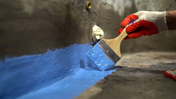 Crawl space vapor barrier installation in Concord, NC
